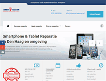 Tablet Screenshot of europa-telecom.nl